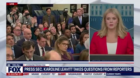 FULL: White House press briefing with Karoline Leavitt