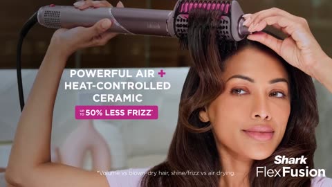 Shark FlexFusion Hair Straightener & Powerful Hair Dryer with Fusion Hair Brush