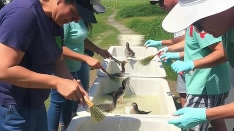 The Penguins Who Beat the Oil – MV Treasure 2000