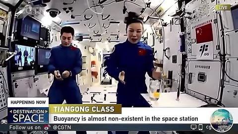 CHINESE ISS HOAXERS IN SPACE - FLATEARTHFRIDAYS