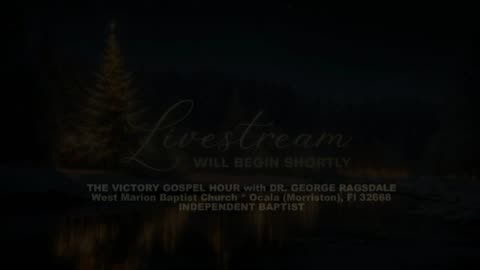 Welcome! To our live Wed. Eve service 12/17/2025