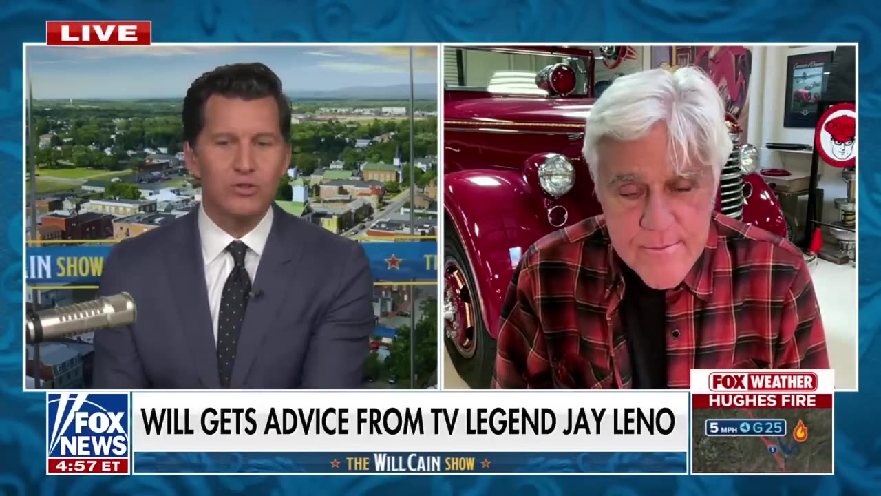 Jay Leno praises the CA fire department’s work, calls them ‘best in the world’