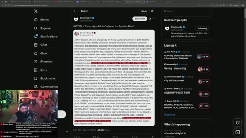 War In Dearborn, Trump's Little Piggy, Epstein Files Being Released