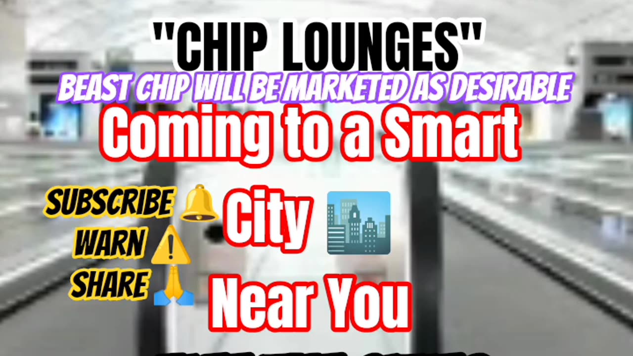 Beast "Chip" Will Be Marketed as Desirable First Voluntary Then Mandatory Flee the Cities #short