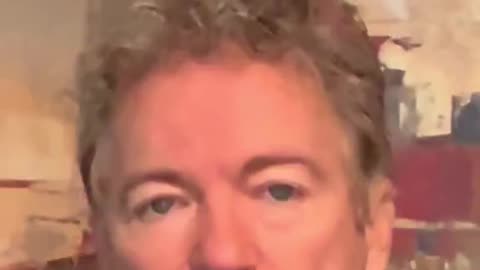 Rand Paul joins Tik Tok as a form of civil disobedience. Do not comply