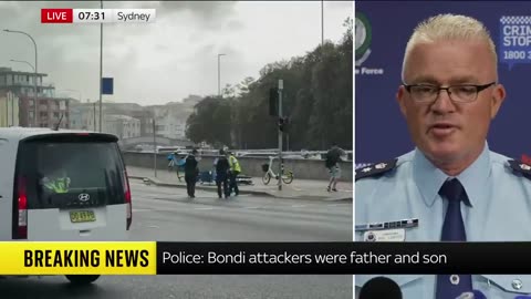 Father and son carried out Bondi Beach terror attack