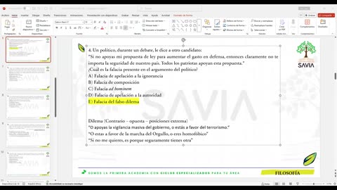 SAVIA REPASO 2025 - 2 | Semana 07 | Filosofía