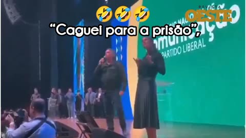 JAIR BOLSONARO: “Caguei para a prisão.”