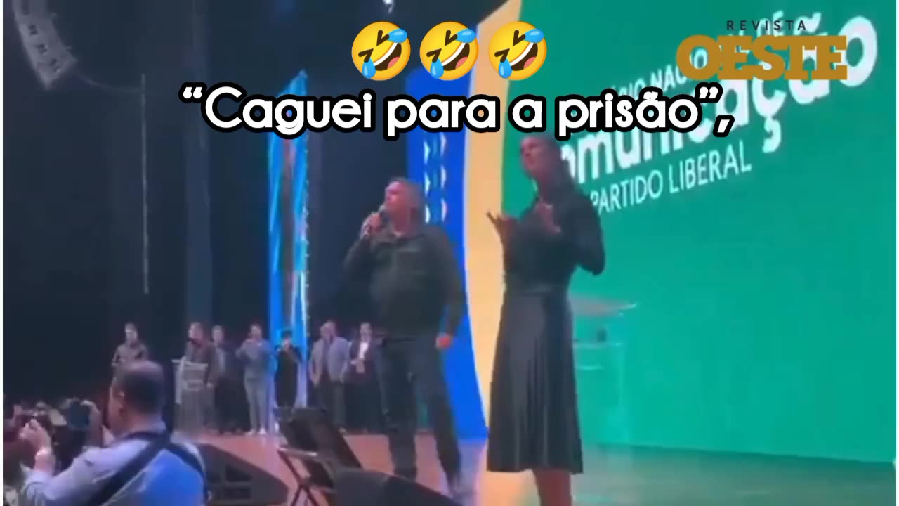 JAIR BOLSONARO: “Caguei para a prisão.”