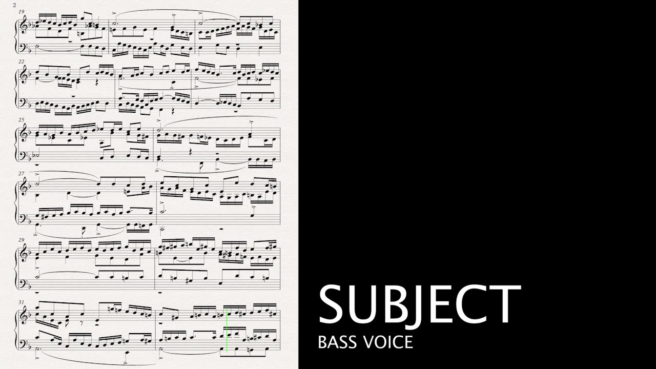 Fugue, D-minor