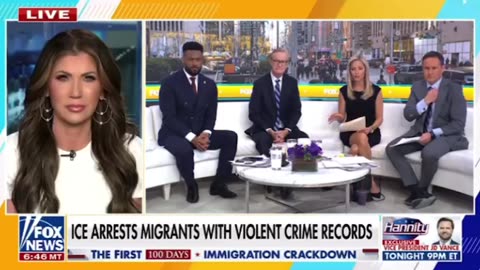 Homeland security secretary Kristi Noem