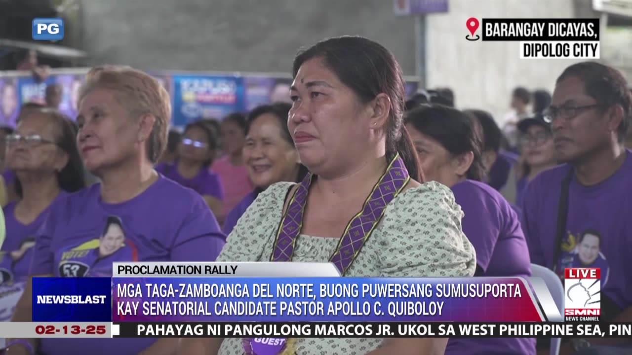 Mga taga-Zamboanga del Norte, buong puwersang sumusuporta kay Pastor Apollo C. Quiboloy