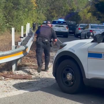POLICE Chase with Guy and Gun