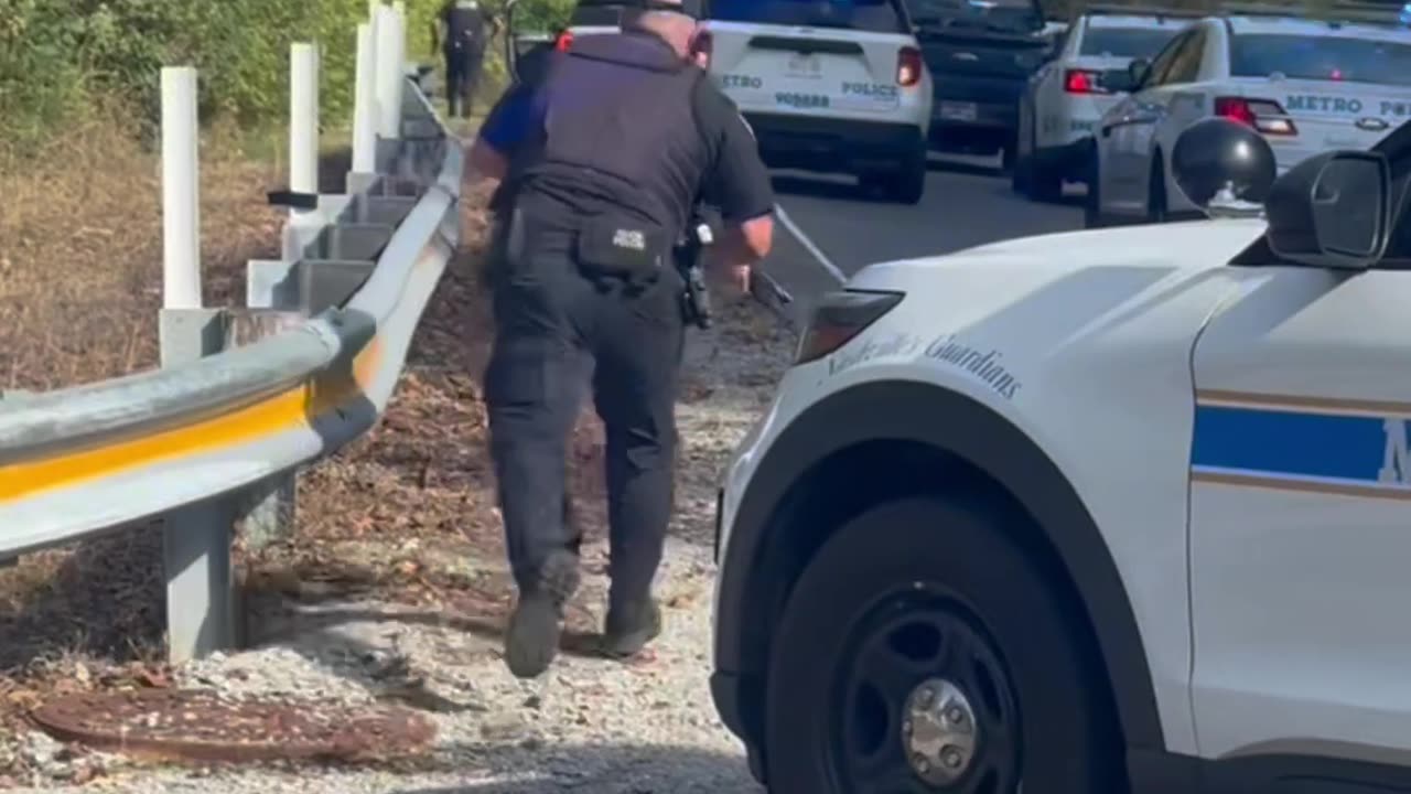 POLICE Chase with Guy and Gun