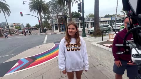 UCSB College Girls Get A Lesson In FIRST AMENDMENT RIGHTS _ Isla Vista, CA (720p60fps)