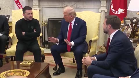 Zelensky: “Can I answer?” Trump: “No! You have done a lot of talking.”