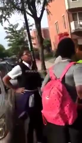 Grown Man Jumped By Students