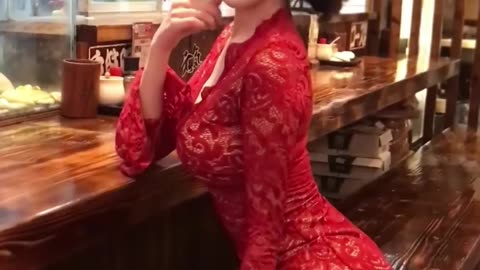 Elegant Crimson Attire Lithe Outfit Edit | Daily Beauty EP 783