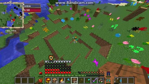 Minecraft burning trapped zombies