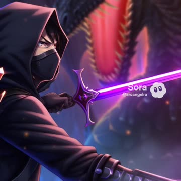 Ninja scene dragon face off