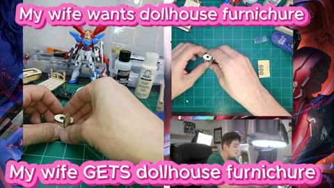 Building dollhouse furnichure for my wife epi 5!