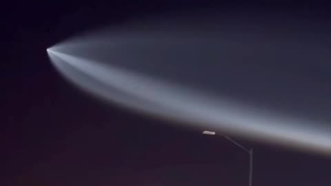 Falcon Rocket Passes Through Nogales, Sonora