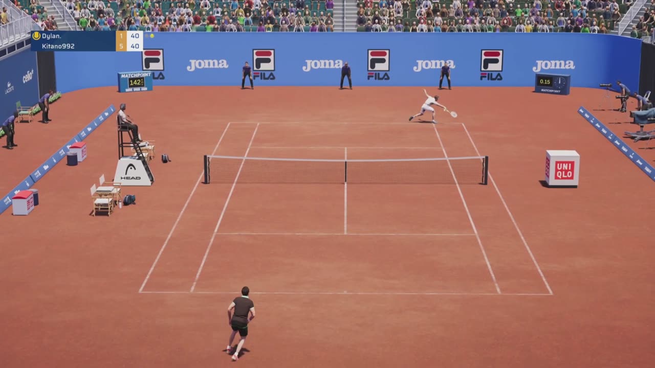 Top Spin 2K25 Online #3 Federer vs Shelton PS5