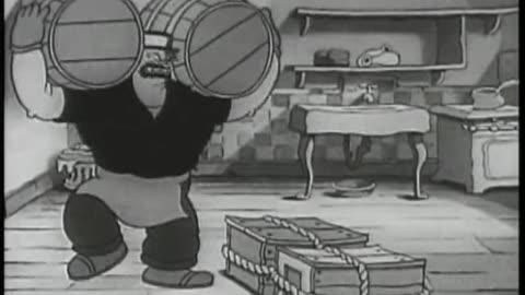 7.Customers Wanted A classic vintage cartoon featuring Popeye