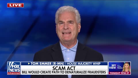Rep Tom Emmer Calls For Denaturalizing Somali Fraudsters, Including Ilhan Omar