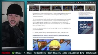 Chicago Gang Leader Puts BOUNTY On DHS Commander Says Report, CIVIL WAR! | Tim Pool