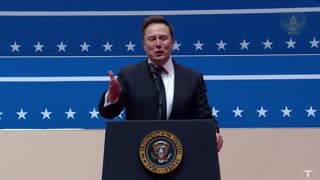 Elon Musk speaks at Capital One Arena