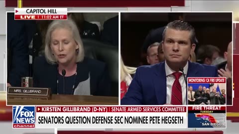 PETE IN THE HOT SEAT Hegseth spars with Dems during confirmation hearing