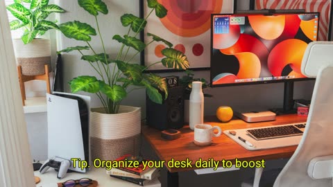 "Boost Productivity: Organize Your Desk Daily"
