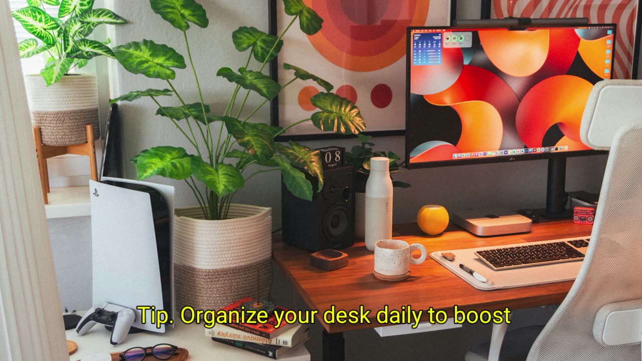 "Boost Productivity: Organize Your Desk Daily"