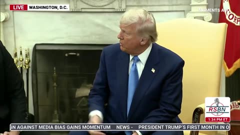 WATCH| President Trump and France’s Macron Have a Bilateral Meeting - 2/24/25