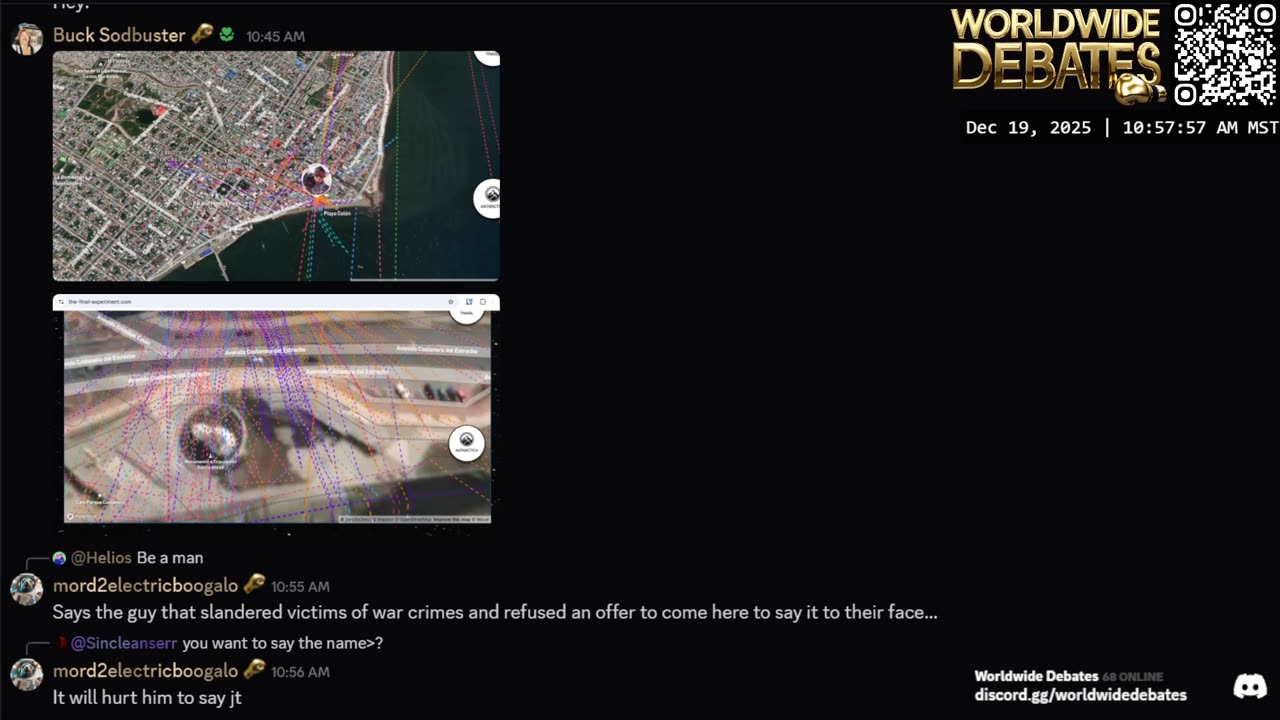 0233 WIDESTREAM - Worldwide Debates - YouTube/Twitch/Rumble