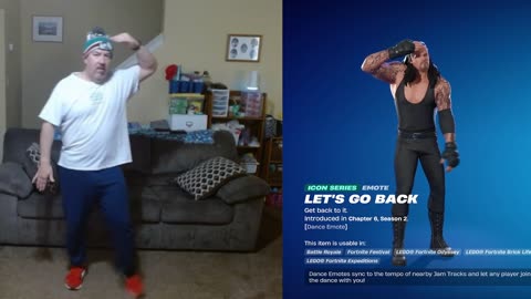 FFG Dance Fortnite Emotes Let's Go Back