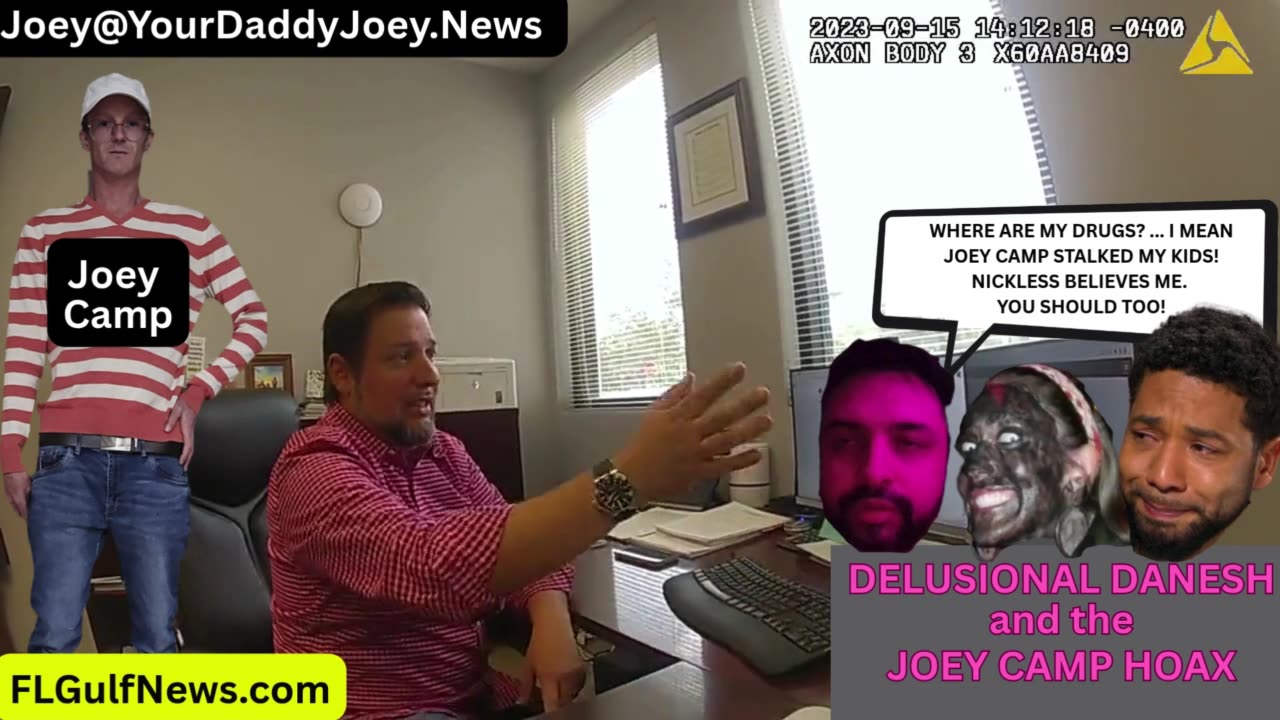 Delusional Danesh’s Hoax Collapses: Body Cam Footage Debunks TikTok Terror’s Fake Conspiracy