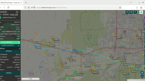 More LIZARD DICKLUX N931JX off KSDL gang stalking over my location - Dec 4th 2025 -