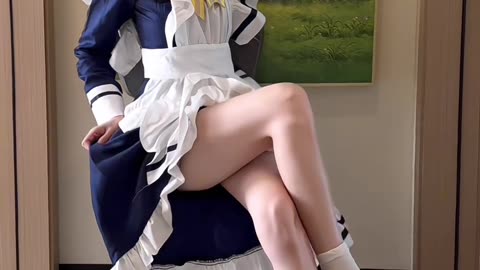 Luscious Blue Gown Lissome Photo Pose | Daily Beauty EP 801