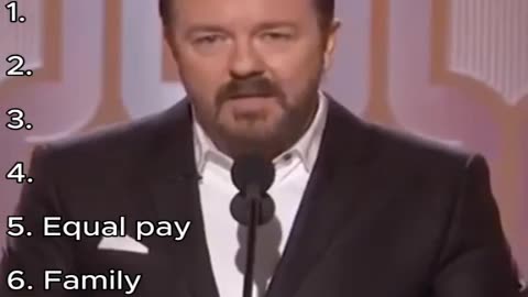 Ricky Gervais funny moments