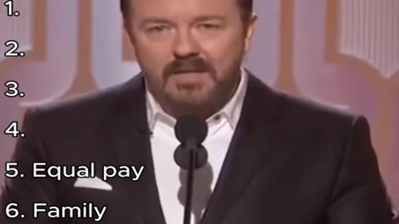 Ricky Gervais funny moments