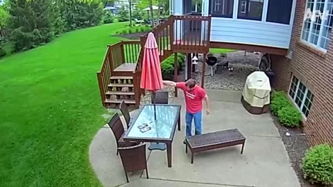 You laugh at the worst possible moment.