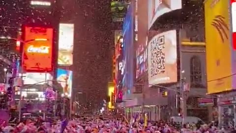 The "Ball Drop" in Times Square, NYC on NYE.
