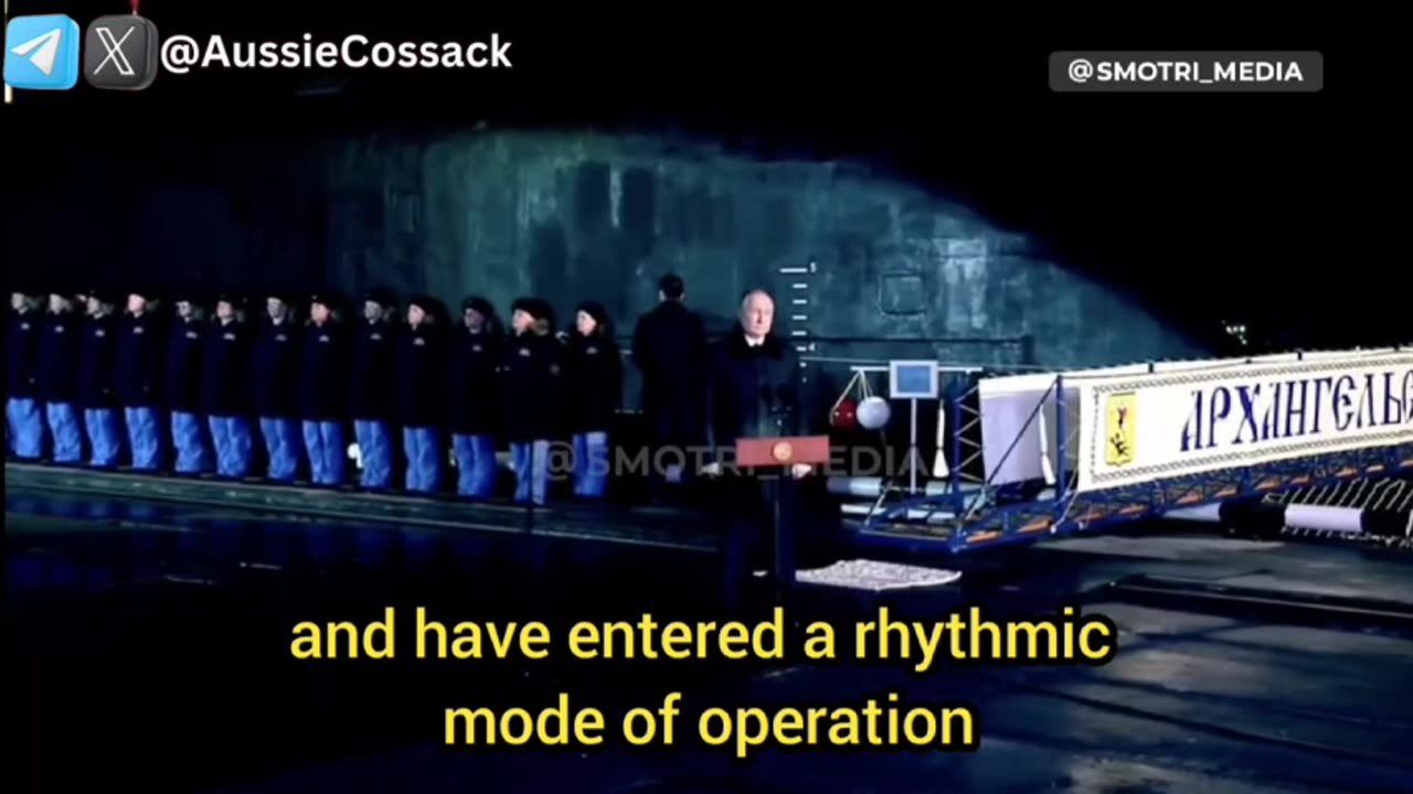 Russian President Authorizes Launch of New Nuclear Submarine Perm