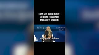 Erika Kirk on the Moment She Chose Forgiveness at Charlie’s Memorial