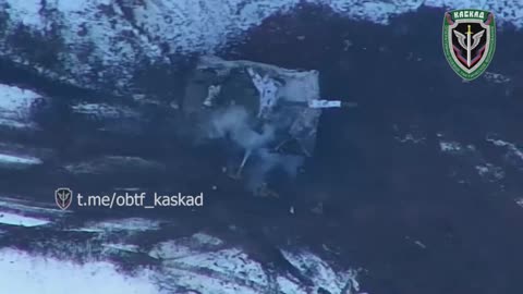 Kaskad Double strike on the tank of the Armed Forces of Ukraine