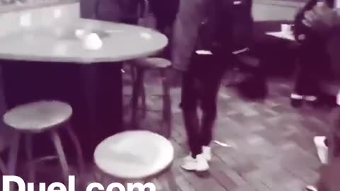 Black men attack White girl