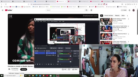 "YOU CALLED US GOY JK.''.Anti Semitic Muslim & Christian Ladies.. VS Jewish WOman ..Dr. Daf Show...