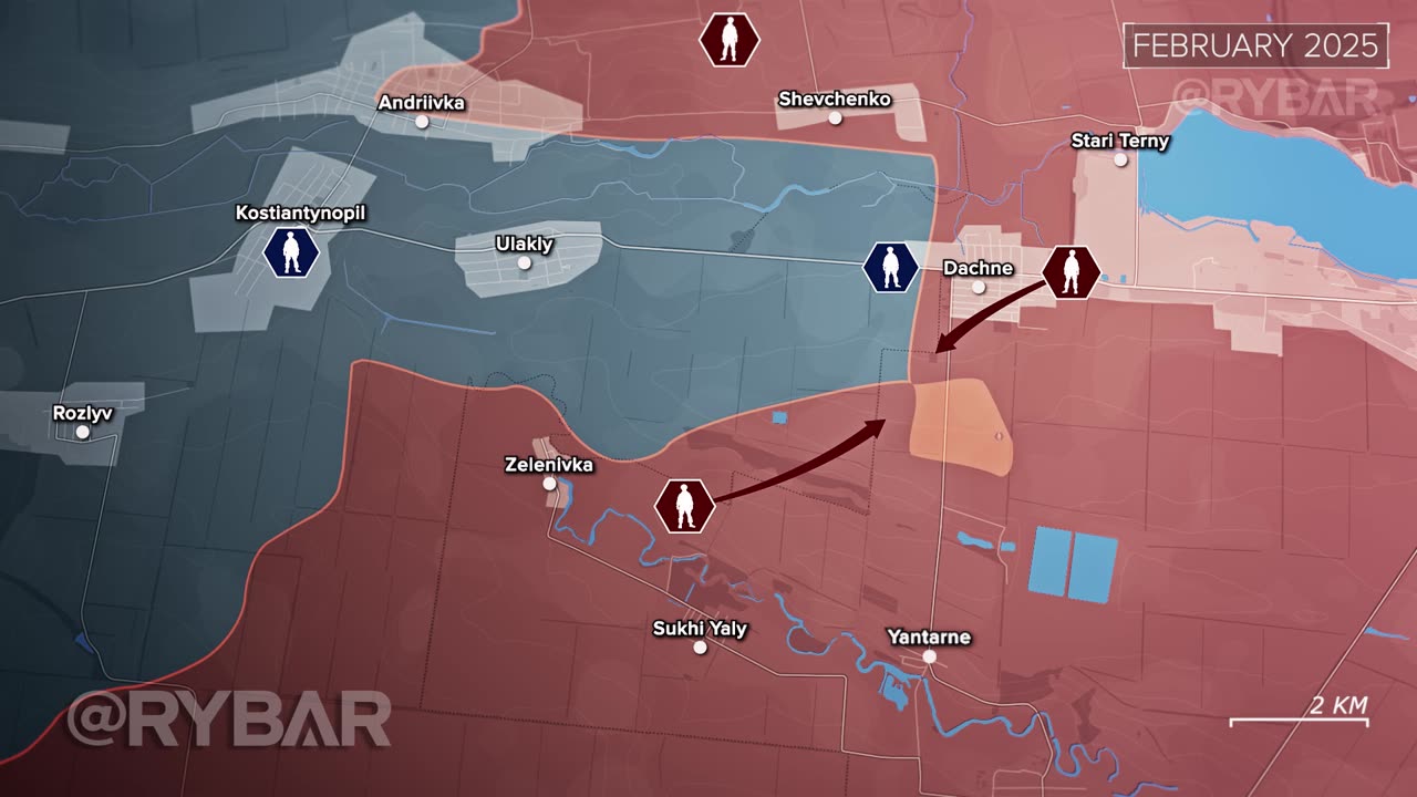 ❗️🇷🇺🇺🇦🎞 RYBAR HIGHLIGHTS OF THE RUSSIAN MILITARY OPERATION IN UKRAINE ON Mar.7B, 2025